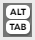 Button ALT TAB